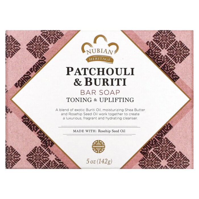 Nubian Heritage Patchouli & Buriti Bar Soap