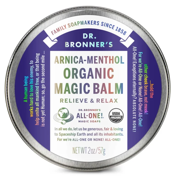 Dr. Bronner's Arnica-Menthol Organic Magic Balm
