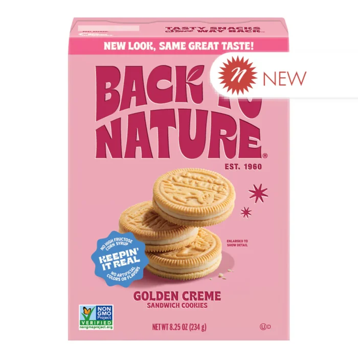 Back To Nature Golden Creme Cookies