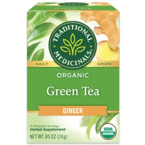 Traditional Medicinals Organic Ginger Green Tea
