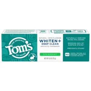 Tom's of Maine Whiten + Deep Clean Spearmint Toothpaste