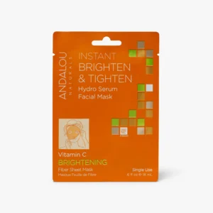 Andalou Naturals Brighten & Tighten Hydro Serum Facial Sheet Mask