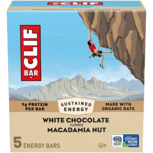 CLIF Bar White Chocolate Macadamia Nut Energy Bars