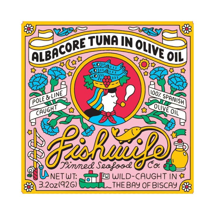 Fishwife Tinned Seafood Co Albacore Tuna in Olive Oil Fishwife Tinned Seafood Co Albacore Tuna in Olive Oil