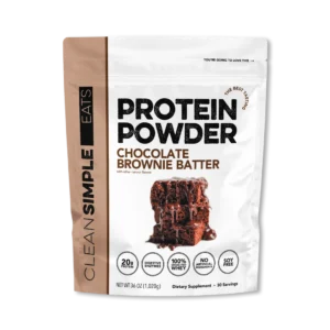 Clean Simple Eats Chocolate Brownie Batter Protein Powder