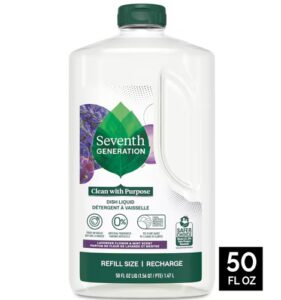 Seventh Generation Lavender Flower & Mint Dish Liquid Refill