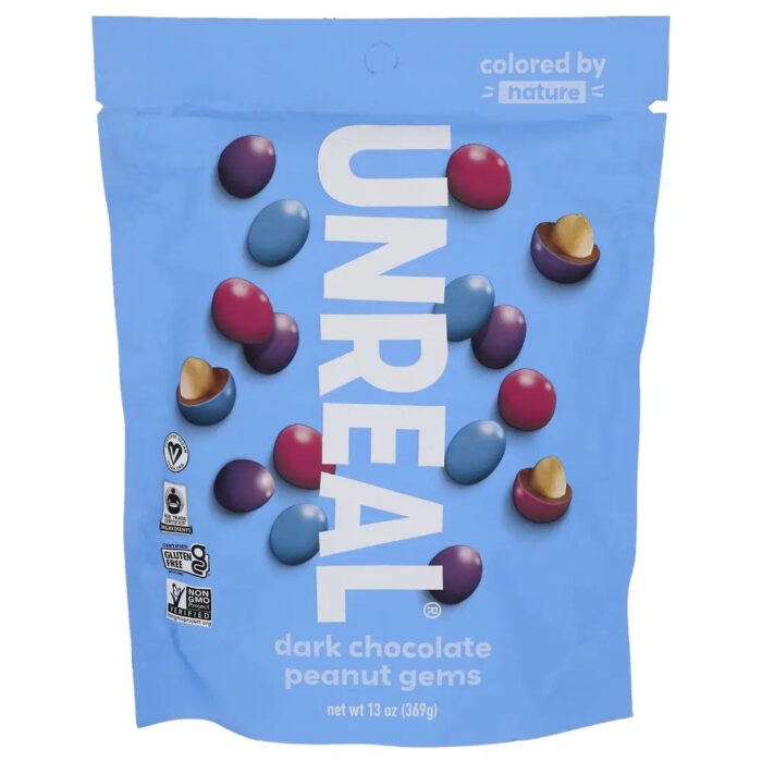Unreal Dark Chocolate Peanut Gems