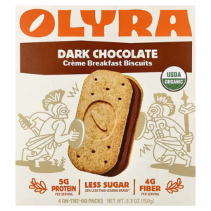 Olyra Dark Chocolate Sandwich Biscuits