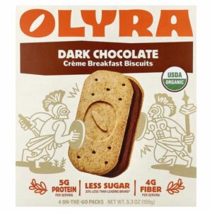 Olyra Dark Chocolate Sandwich Biscuits