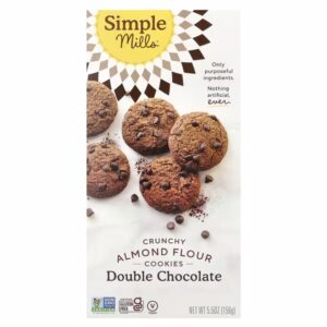 Simple Mills Crunchy Double Chocolate Cookies