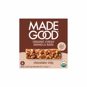 MadeGood Chocolate Chip Chewy Granola Bars