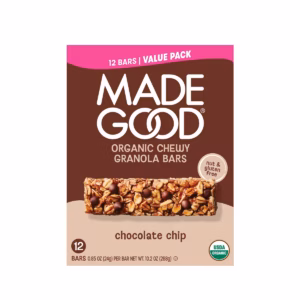 MadeGood Chocolate Chip Chewy Granola Bars
