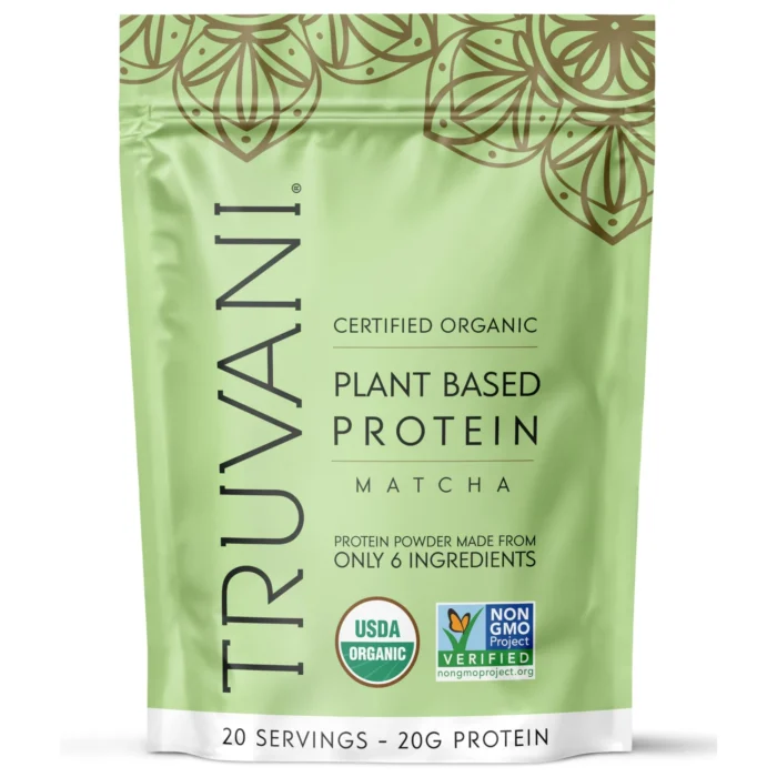 Truvani Matcha Plant Based Protein Powder Truvani Matcha Plant Based Protein Powder