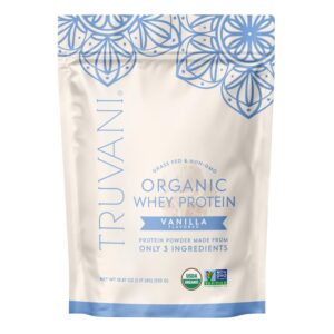 Truvani Organic Vanilla Whey Protein
