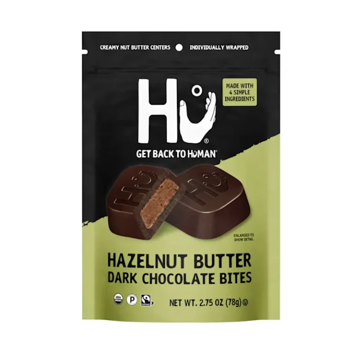 Hu Hazelnut Butter Dark Chocolate Bites