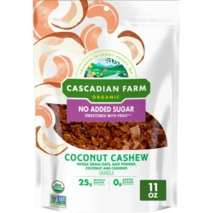 Cascadian Farm Organic Coconut Cashew Granola