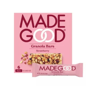 MadeGood Strawberry Granola Bars