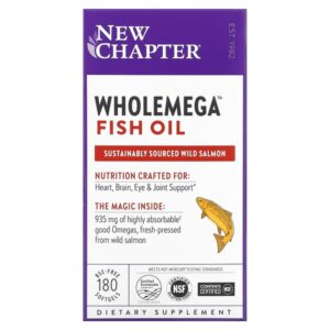 New Chapter Wholemega Fish Oil