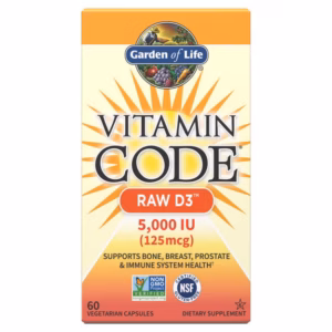 Garden of Life Vitamin Code RAW D3