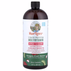 MaryRuth's Dragon Fruit Melon Liquid Morning Multivitamin + Hair Growth