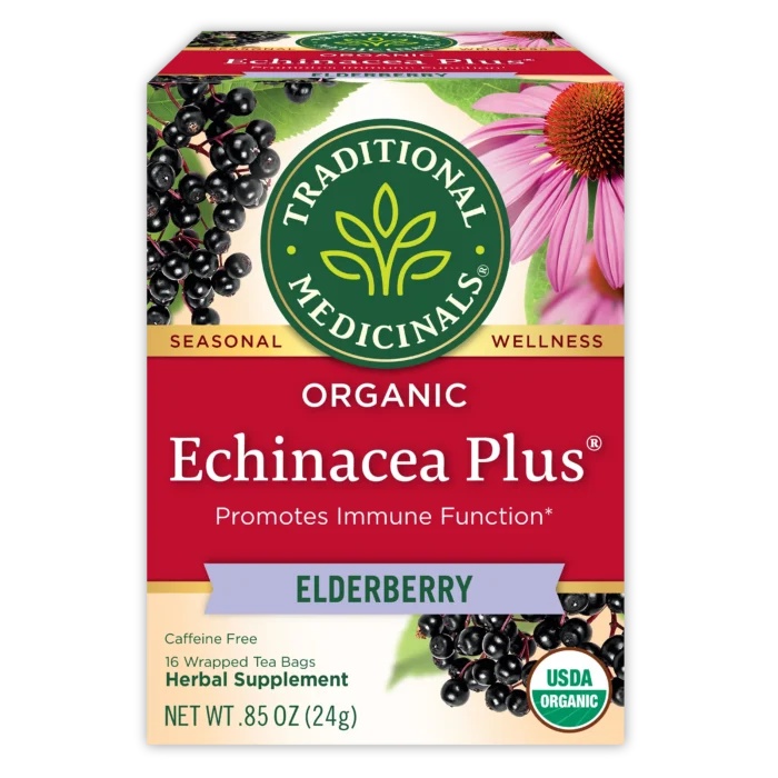 Traditional Medicinals Echinacea Plus Elderberry
