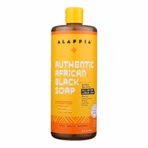 Alaffia Authentic Unscented African Black Soap