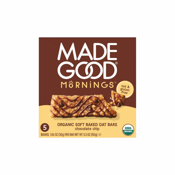 MadeGood Mornings Chocolate Chip