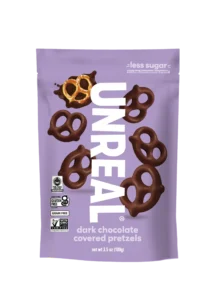 UNREAL Dark Chocolate Covered Pretzels