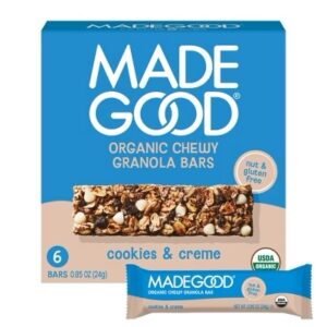 MadeGood Cookies & Creme Granola Bar