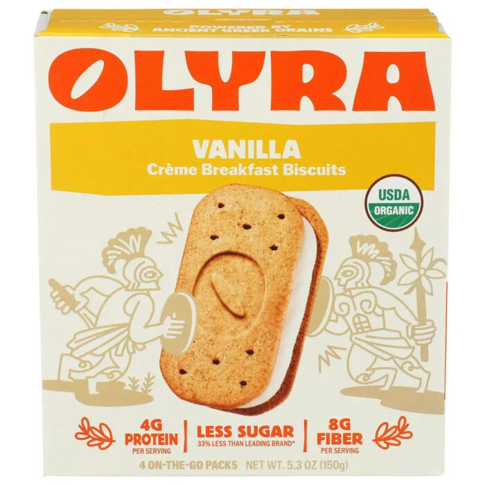 Olyra Vanilla Crème Breakfast Biscuits