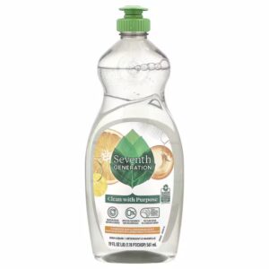 Seventh Generation Clementine & Lemongrass Dish Liquid