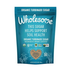 Wholesome Regenerative Organic Turbinado Sugar