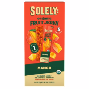 Solely Mango Fruit Snack Jerky