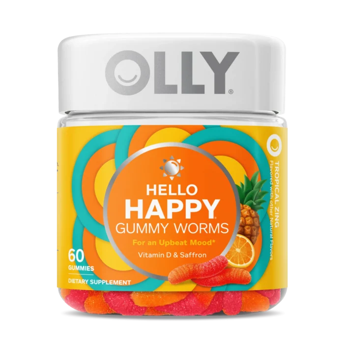OLLY Hello Happy Gummy Worms