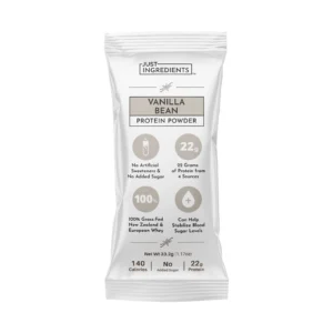 Just Ingredients Vanilla Protein Powder Packets
