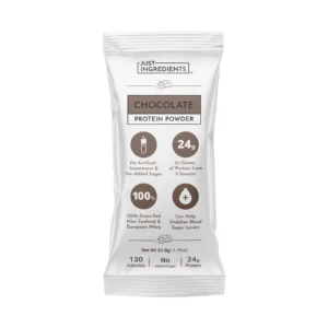 Just Ingredients Chocolate Protein Powder Packets