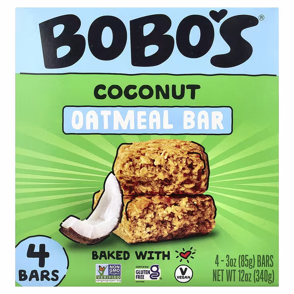 Bobo's Coconut Oatmeal Bar