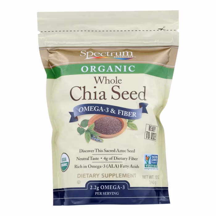 Spectrum Organic Whole Chia Seeds