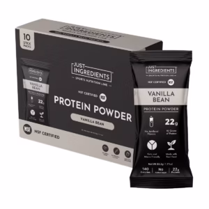 Just Ingredients Vanilla Protein Powder Packets