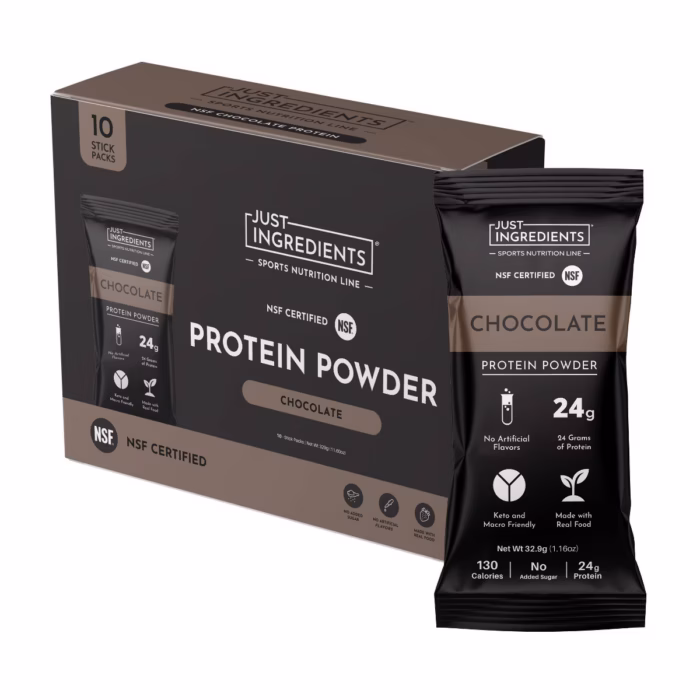 Just Ingredients Chocolate Protein Powder Packets Just Ingredients Chocolate Protein Powder Packets