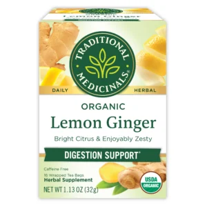 Traditional Medicinals Organic Lemon Ginger