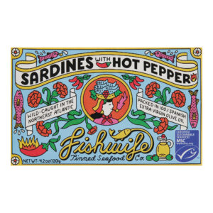Fishwife Sardines with Hot Peppers in Olive Oil