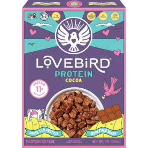 Lovebird Organic Cocoa Protein Cereal