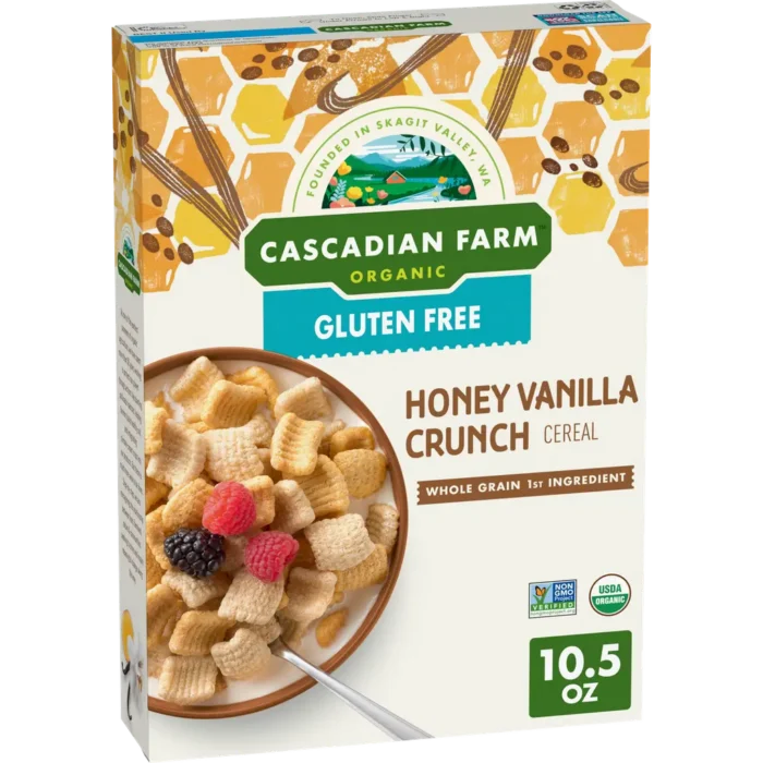 Cascadian Farm Organic Gluten Free Honey Vanilla Crunch