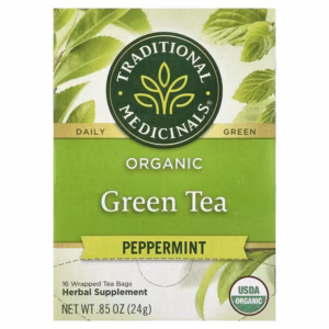 Traditional Medicinals Organic Green Tea Peppermint
