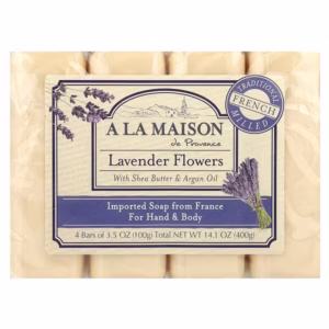 A La Maison Lavender Flowers Bar Soap