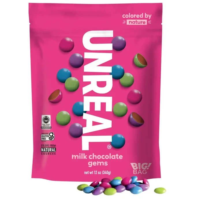 Unreal Milk Chocolate Gems Family Size