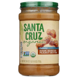 Santa Cruz Dark Roasted Creamy Peanut Butter