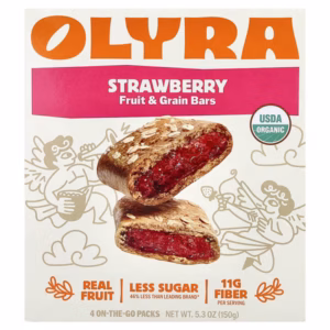 Olyra Strawberry Fruit & Grain Bars