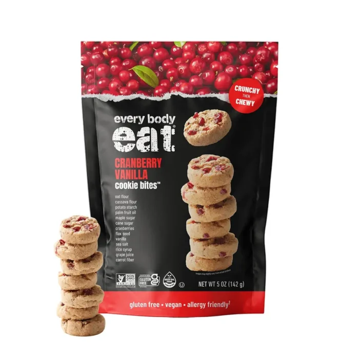 Every Body Eat Cranberry Vanilla Cookie Bites Every Body Eat Cranberry Vanilla Cookie Bites